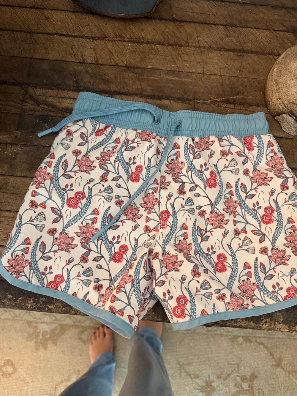 Floral Print Kids Swimsuit